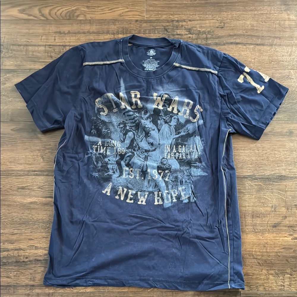 Star Wars Navy Graphic T-Shirt